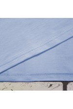 Женский лонгслив классический premium небесно-голубой   Магазин Толстовок Женские лонгсливы классический крой