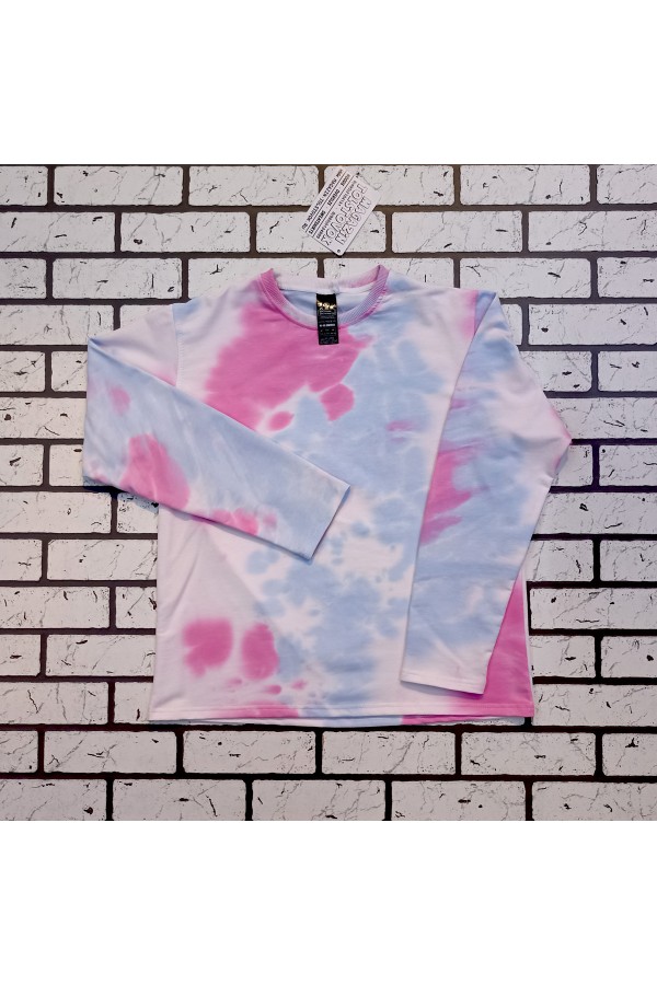 Женский лонгслив классический premium цвет Тай Дай розовый   Магазин Толстовок Женские лонгсливы классический крой