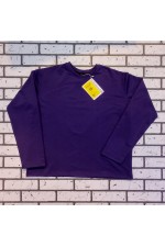 Женский лонгслив классический premium фиолетовый   Магазин Толстовок Женские лонгсливы классический крой