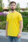  мужская футболка лимонно-желтая XS-44-Unisex-(Мужской)    Мужская лимонная футболка 