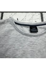 Футболка оверсайз серый-меланж мужская из кулирки supreme   Магазин Толстовок Мужские футболки oversize supreme 190-210 гр/м из кулирки