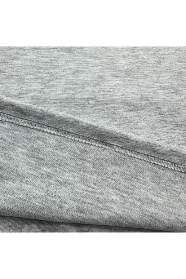 Футболка оверсайз серый-меланж мужская из кулирки supreme   Магазин Толстовок Мужские футболки oversize supreme 190-210 гр/м из кулирки