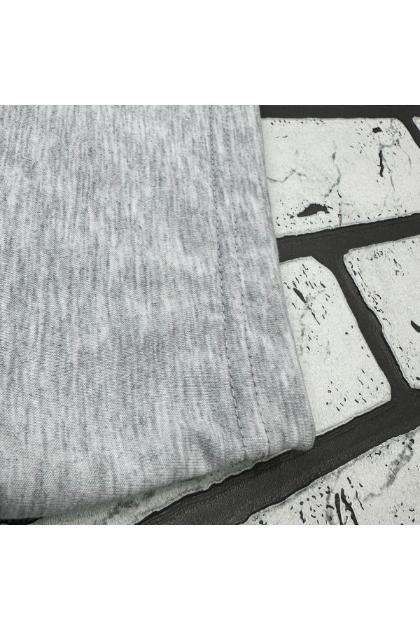 Футболка оверсайз серый-меланж мужская из кулирки supreme   Магазин Толстовок Мужские футболки oversize supreme 190-210 гр/м из кулирки