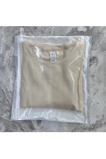 Футболка оверсайз бежевая (кремовая) женская из кулирки supreme   Магазин Толстовок Женские футболки oversize supreme 190-210 гр/м из кулирки