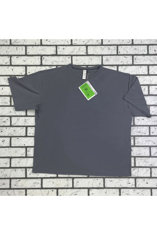 Футболка оверсайз middle grey женская из кулирки supreme   Магазин Толстовок Женские футболки oversize supreme 190-210 гр/м из кулирки