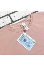Футболка оверсайз пудровая розовая женская из кулирки supreme   Магазин Толстовок Женские футболки oversize supreme 190-210 гр/м из кулирки