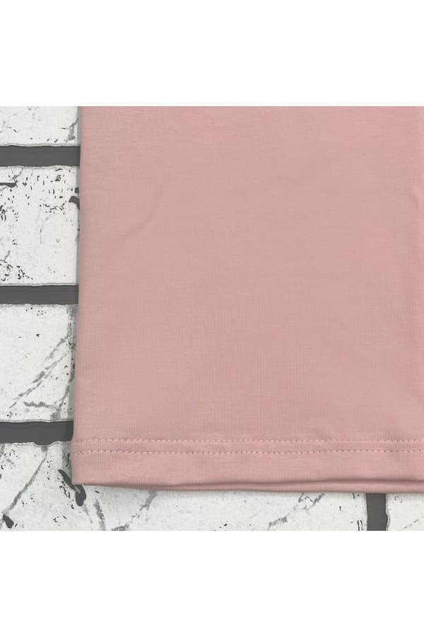 Футболка оверсайз пудровая розовая женская из кулирки supreme   Магазин Толстовок Женские футболки oversize supreme 190-210 гр/м из кулирки