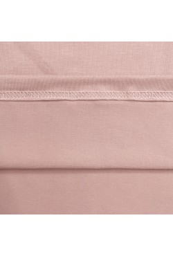 Футболка оверсайз пудровая розовая женская из кулирки supreme