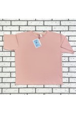 Футболка оверсайз пудровая розовая женская из кулирки supreme   Магазин Толстовок Женские футболки oversize supreme 190-210 гр/м из кулирки