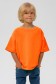  T-shirt oversize neon Orange 4XS-30-Kids-(На_деток)    Детская Футболка оверсайз Оранжевый неон, для ребенка с 3х лет 
