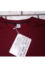 Футболка оверсайз бордовая мужская   Магазин Толстовок NEON Oversize T-shirt - неоновые футболки оверсайз 