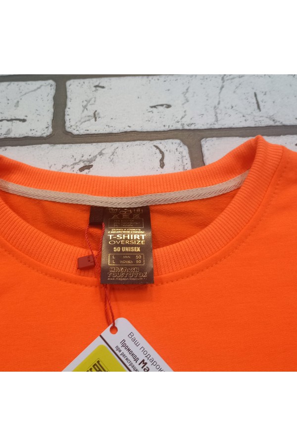 Детская Футболка оверсайз Оранжевый неон, для ребенка с 3х лет   Магазин Толстовок Футболки Оверсайз для Деток - Фотографии на Мальчиках