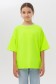  Oversize T-shirt for teenagers Neon Lime XL-44-46-Teenage-(Подростковый)     Подростковая Футболка оверсайз Неон Лайм 