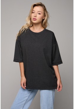 Футболка оверсайз Антрацит