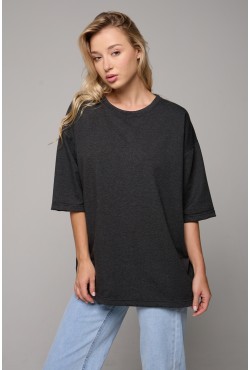 Футболка оверсайз Антрацит