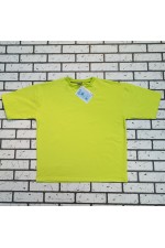 Футболка оверсайз лайм салатовая мужская (унисекс)   Магазин Толстовок Футболки OVERSIZE Мужские