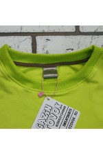 Футболка оверсайз лайм салатовая мужская (унисекс)   Магазин Толстовок Футболки OVERSIZE Мужские