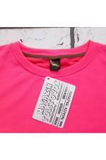 Футболка оверсайз неоновая розовая с принтом Bloom   Магазин Толстовок Футболки OVERSIZE Женские