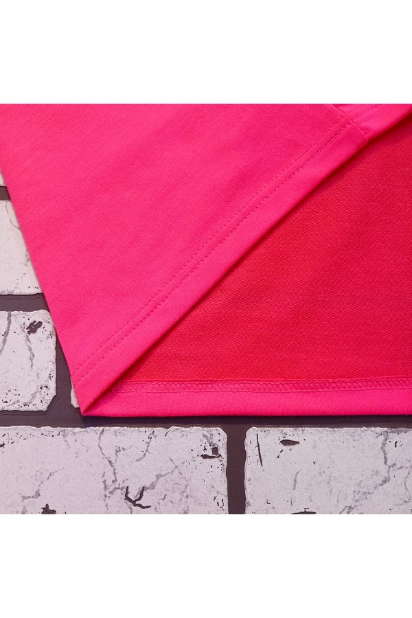 Футболка оверсайз неоновая розовая с принтом Bloom   Магазин Толстовок Футболки OVERSIZE Женские