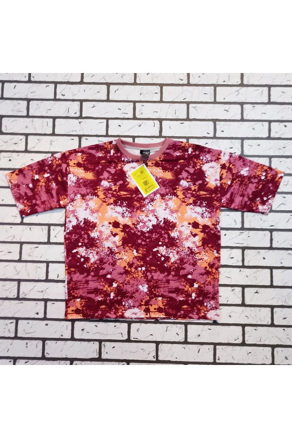  Подростковая футболка оверсайз Акварель   Магазин Толстовок Футболки OVERSIZE Подростковые