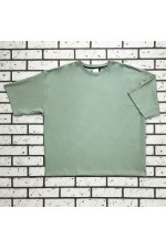 Футболка оверсайз Шалфей женская   Магазин Толстовок Футболки OVERSIZE Женские