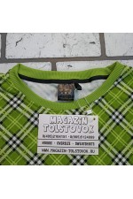 Футболка оверсайз Зеленый Тартан   Магазин Толстовок Футболки OVERSIZE Мужские