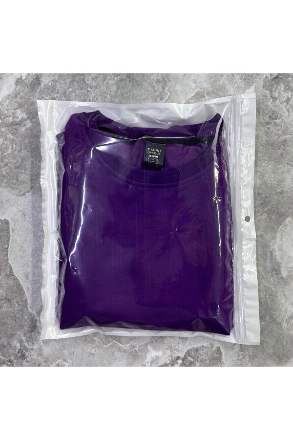 Футболка оверсайз фиолетовая женская   Магазин Толстовок Футболки OVERSIZE Женские