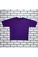 Футболка оверсайз фиолетовая женская   Магазин Толстовок Футболки OVERSIZE Женские