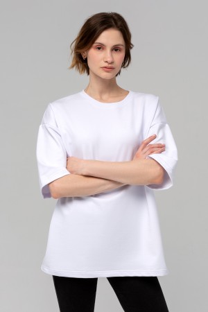 Футболка оверсайз Белая