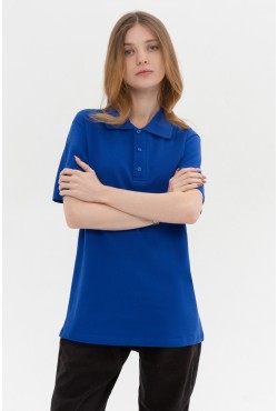 T-Shirt Polo Royal Blue Футболка поло синяя (василек)