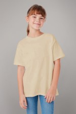  t-shirt premium beige children 3XS-32-Kids-(На_деток)    Детская футболка премиум бежевая для деток с 3х лет 