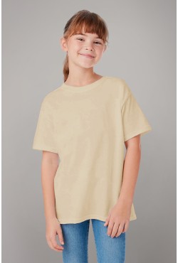 Детская футболка премиум бежевая для деток с 3х лет