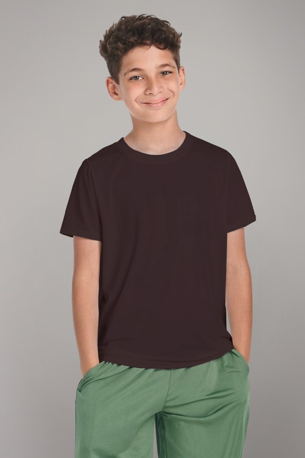  t-shirt premium brown children 3XS-32-Kids-(На_деток)    Детская футболка премиум коричневая для деток с 3х лет 