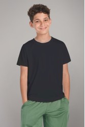 Детская футболка премиум графитовая для деток с 3х лет