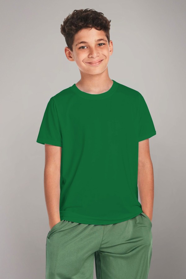  t-shirt premium green children 2XS-34-Kids-(На_деток)    Детская футболка премиум зеленая для деток с 3х лет 