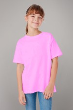  t-shirt premium pink children 2XS-34-Kids-(На_деток)    Детская футболка премиум розовая для деток с 3х лет 