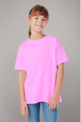 Детская футболка премиум розовая для деток с 3х лет