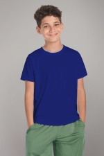  t-shirt premium blue children 2XS-34-Kids-(На_деток)    Детская футболка премиум синяя для деток с 3х лет 