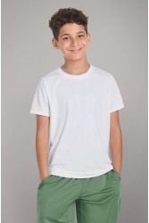 Детская футболка премиум белая для деток с 3х лет