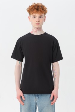 Мужская черная футболка Premium