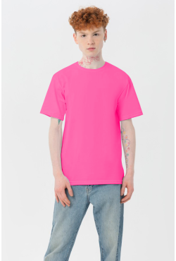 Мужская футболка Premium фуксия (малиновая)