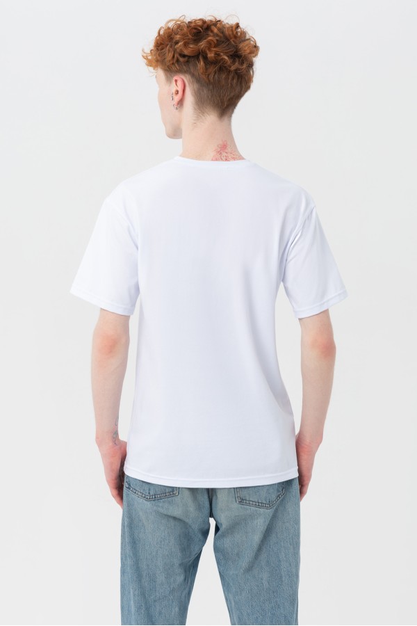 Мужская белая футболка Premium   Магазин Толстовок Футболки Unisex «Premium» 195-210гр/м.кв 95% Хлопок 5% Эластан