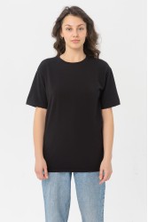 Черная футболка женская Premium