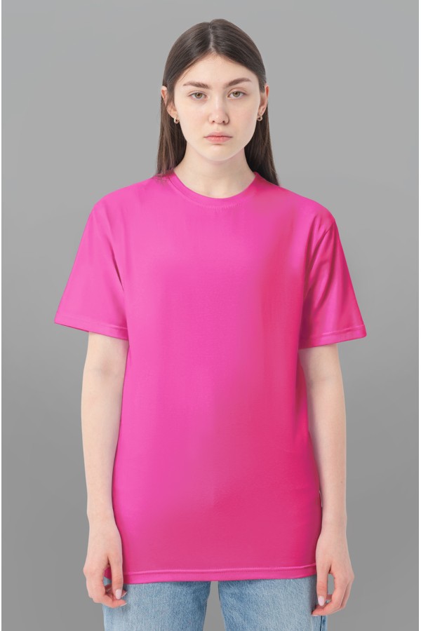  Fuchsia t-shirt woman premium XL-46-48-Woman-(Женский)    Фуксия женская футболка Premium 
