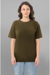 Женская футболка Premium цвет хаки