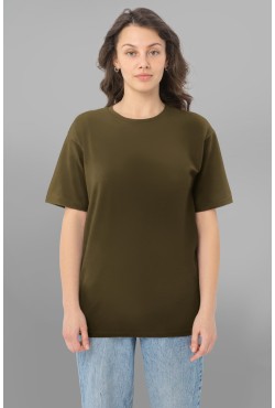Женская футболка Premium цвет хаки