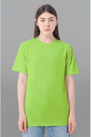 Салатовая (лайм) женская футболка Premium