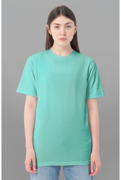Мятная женская футболка Premium