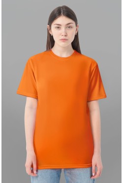 Оранжевая женская футболка Premium