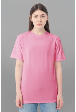 Розовая женская футболка Premium